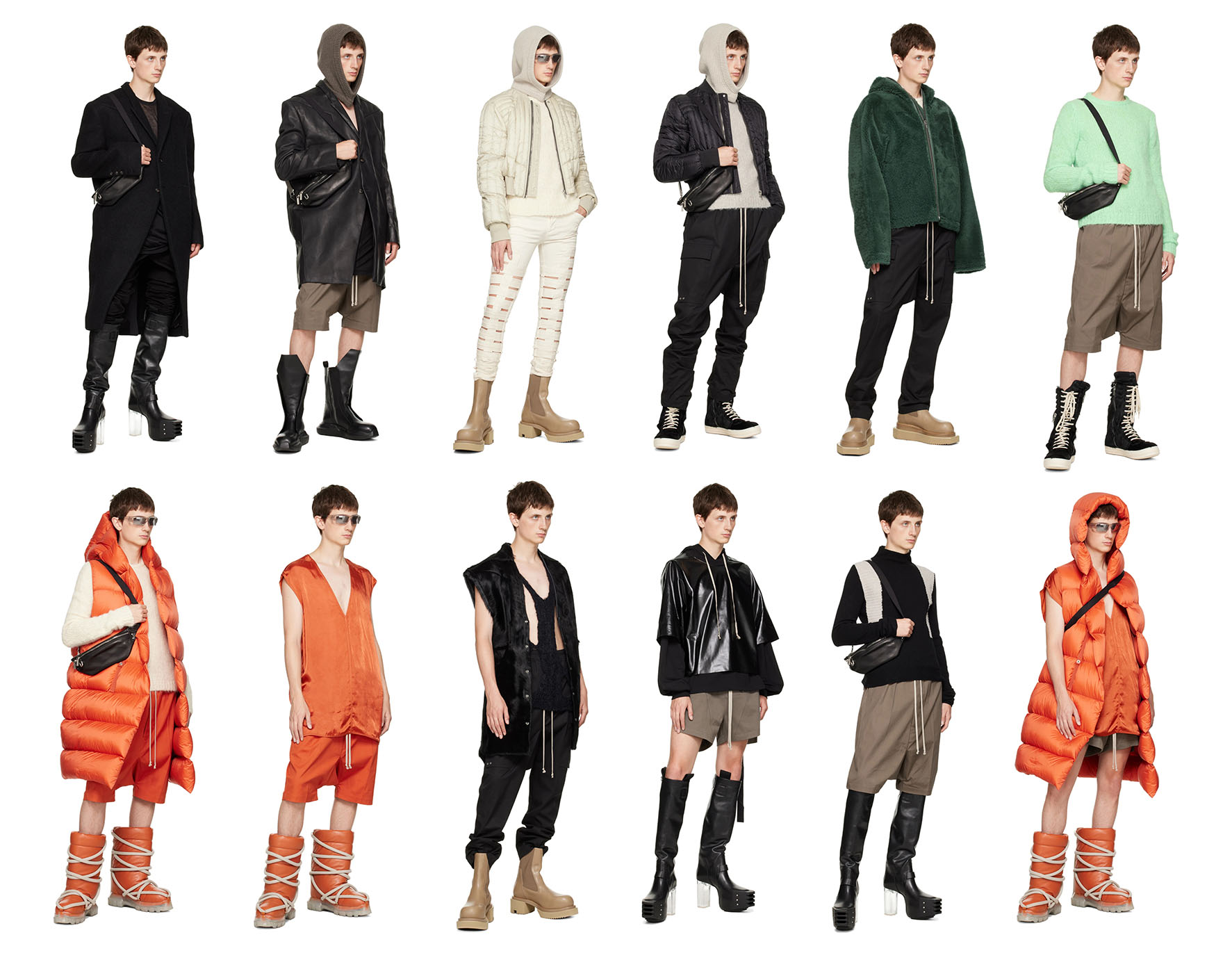 RICK OWENS  SSENSE MONTREAL - ARSHAM ADAMS - ARSHAMADAMS- E-COM PHOTOGRAPHY - MONTREAL PHOTOGRAPHY - E-COMMERCE PHOTOGRAPHER